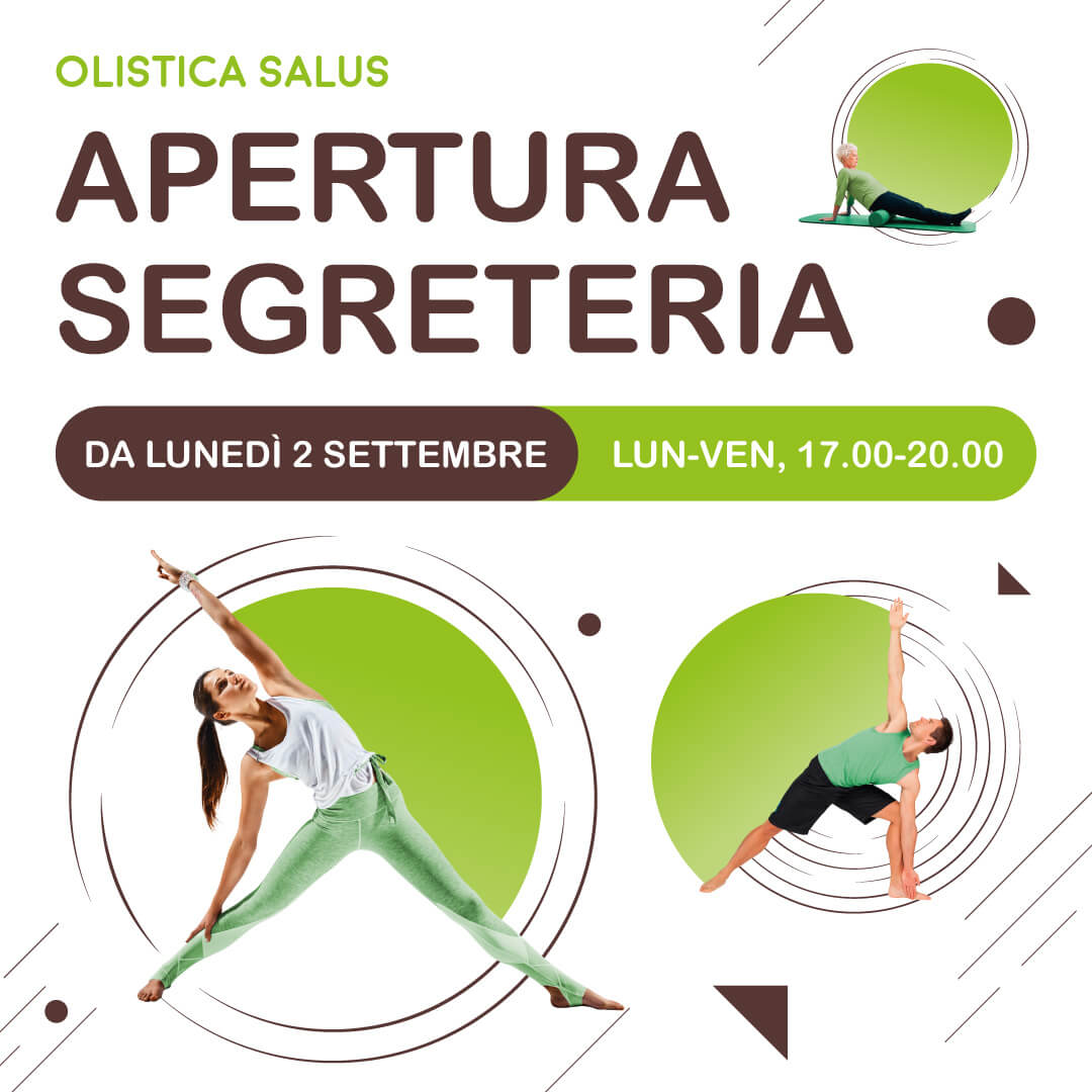 Olistica salus apertura segreteria